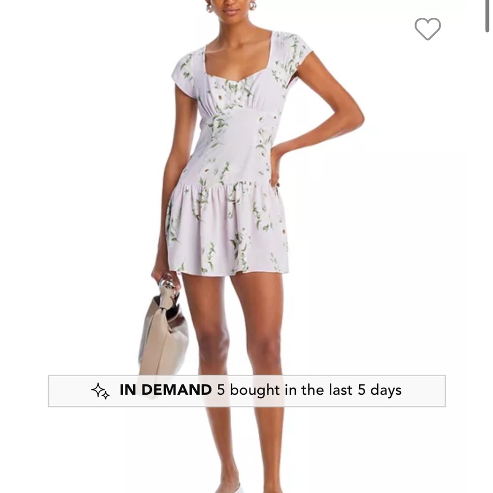 Drop Waist Floral Dress